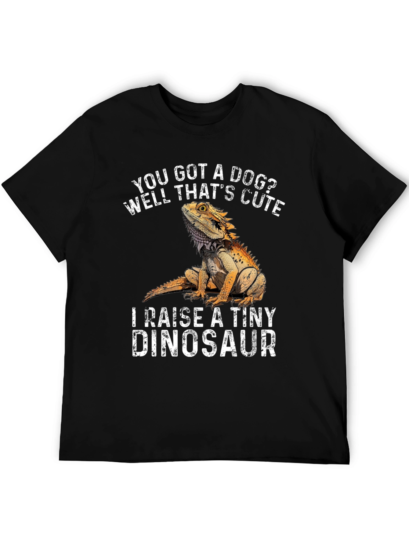 Bearded Dragon Tiny Dinosaur Graphic T-Shirt
