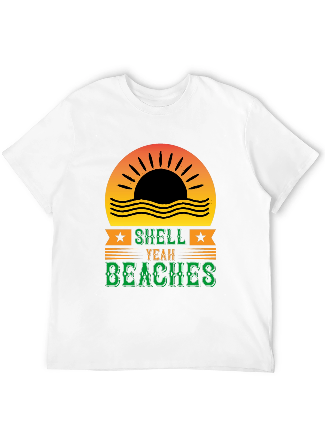 Shell Yeah Beaches Graphic Tee - Summer Vibes