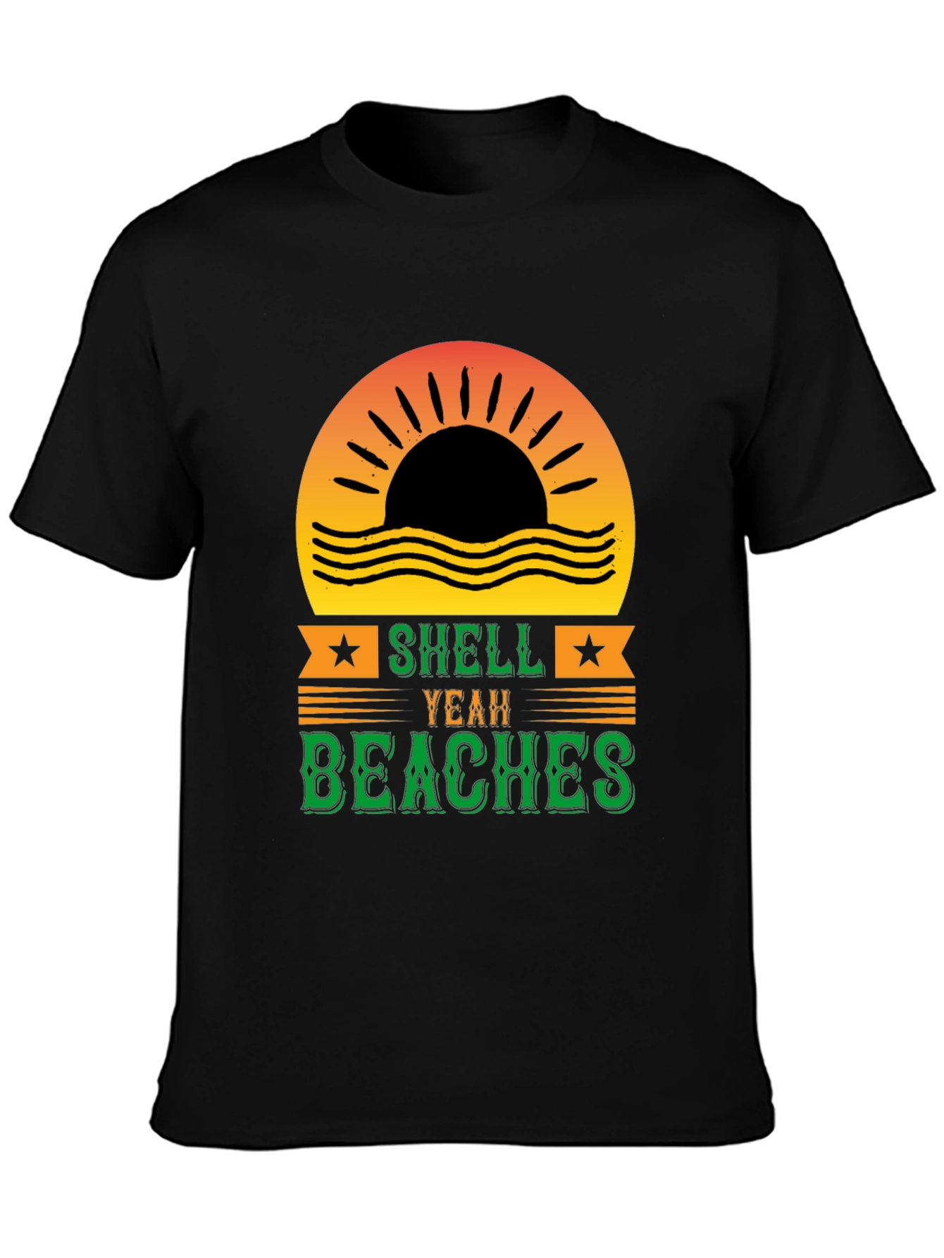 Shell Yeah Beaches Graphic Tee - Summer Vibes