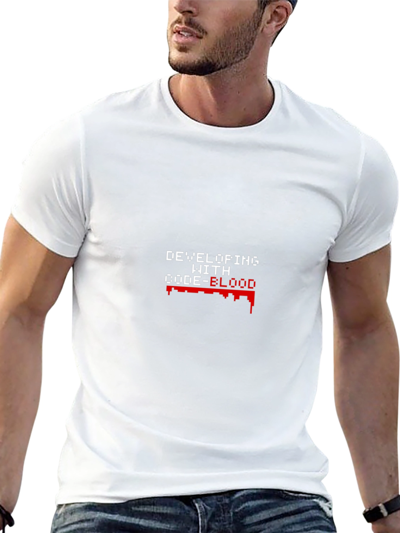 Code-Blood Developer T-Shirt - Black