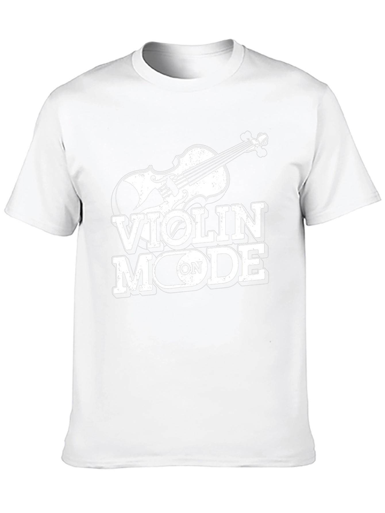 Violin Mode On - Graphic T-Shirt for Musicians