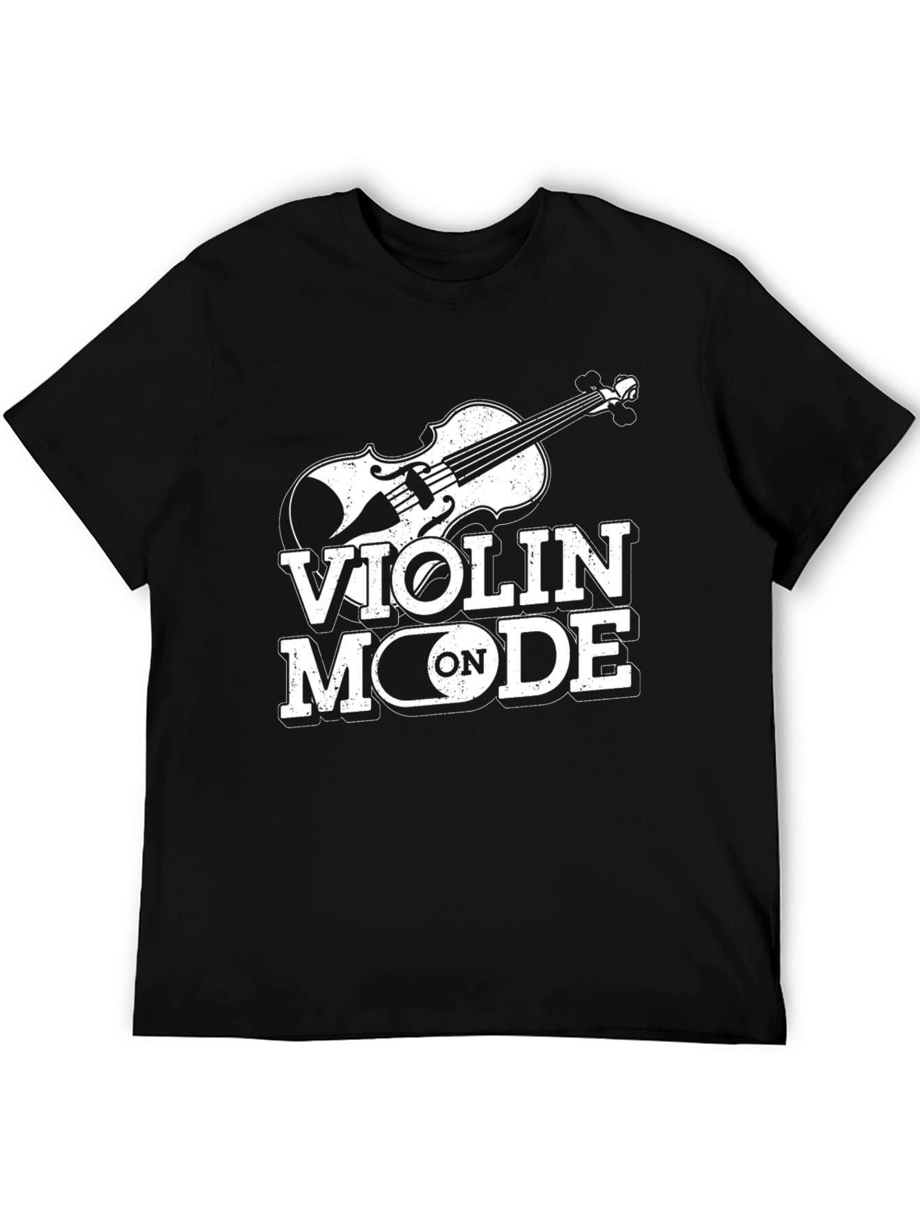 Violin Mode On - Graphic T-Shirt for Musicians