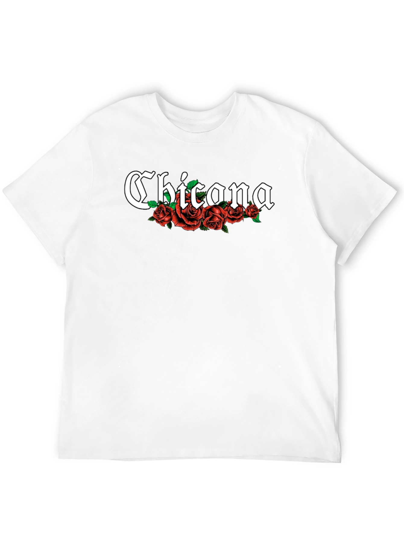 Chicana Rose T-Shirt - Black Tee
