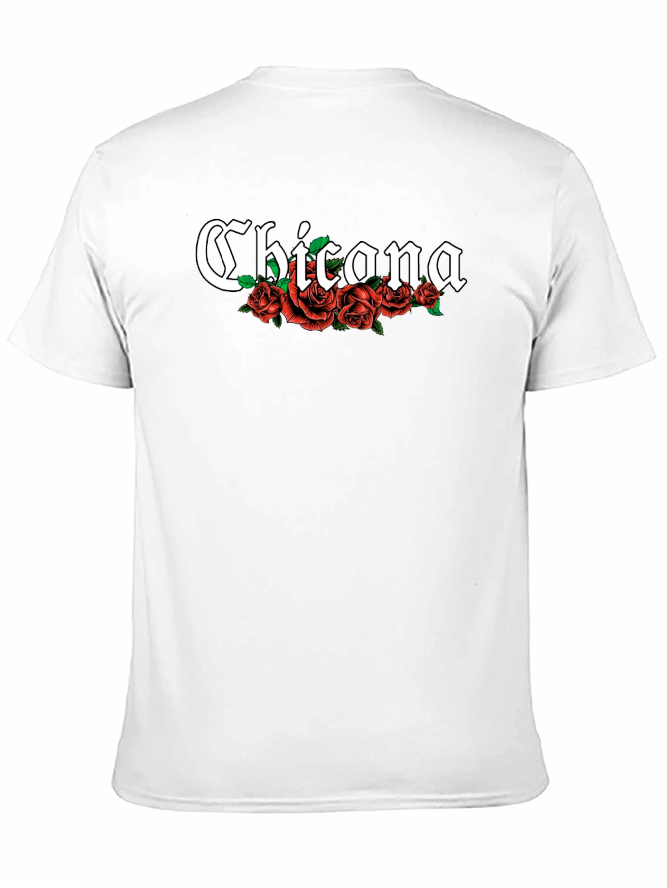 Chicana Rose T-Shirt - Black Tee