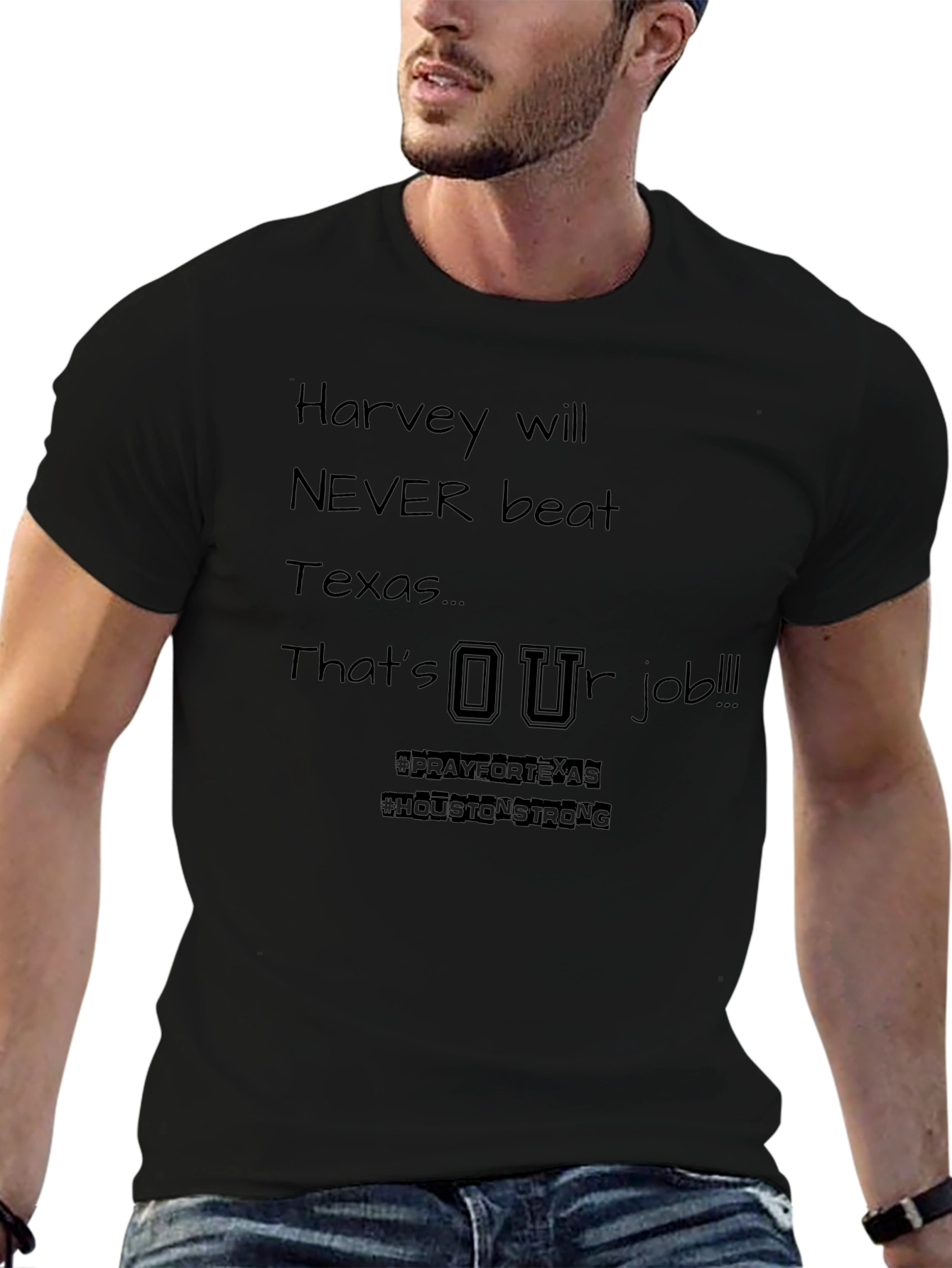 Texas Strong T-Shirt: Harvey Will Never Beat Texas