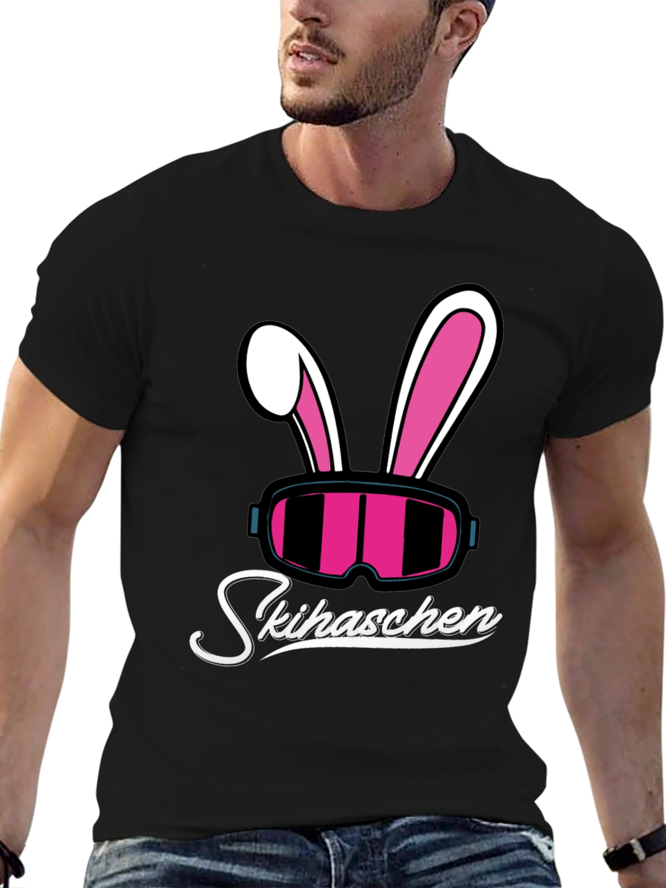 Skihaschen Bunny Ski Goggles T-Shirt