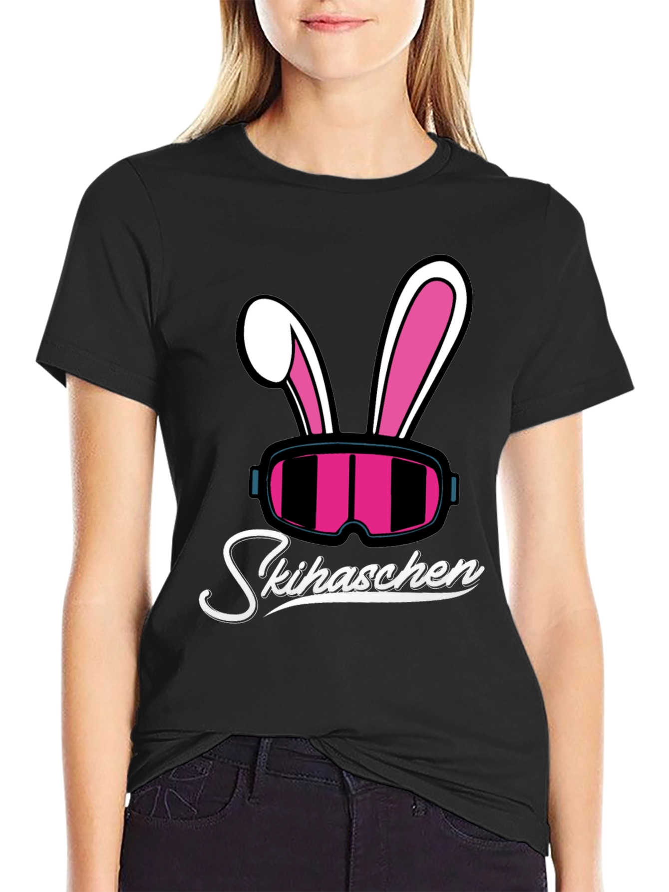 Skihaschen Bunny Ski Goggles T-Shirt