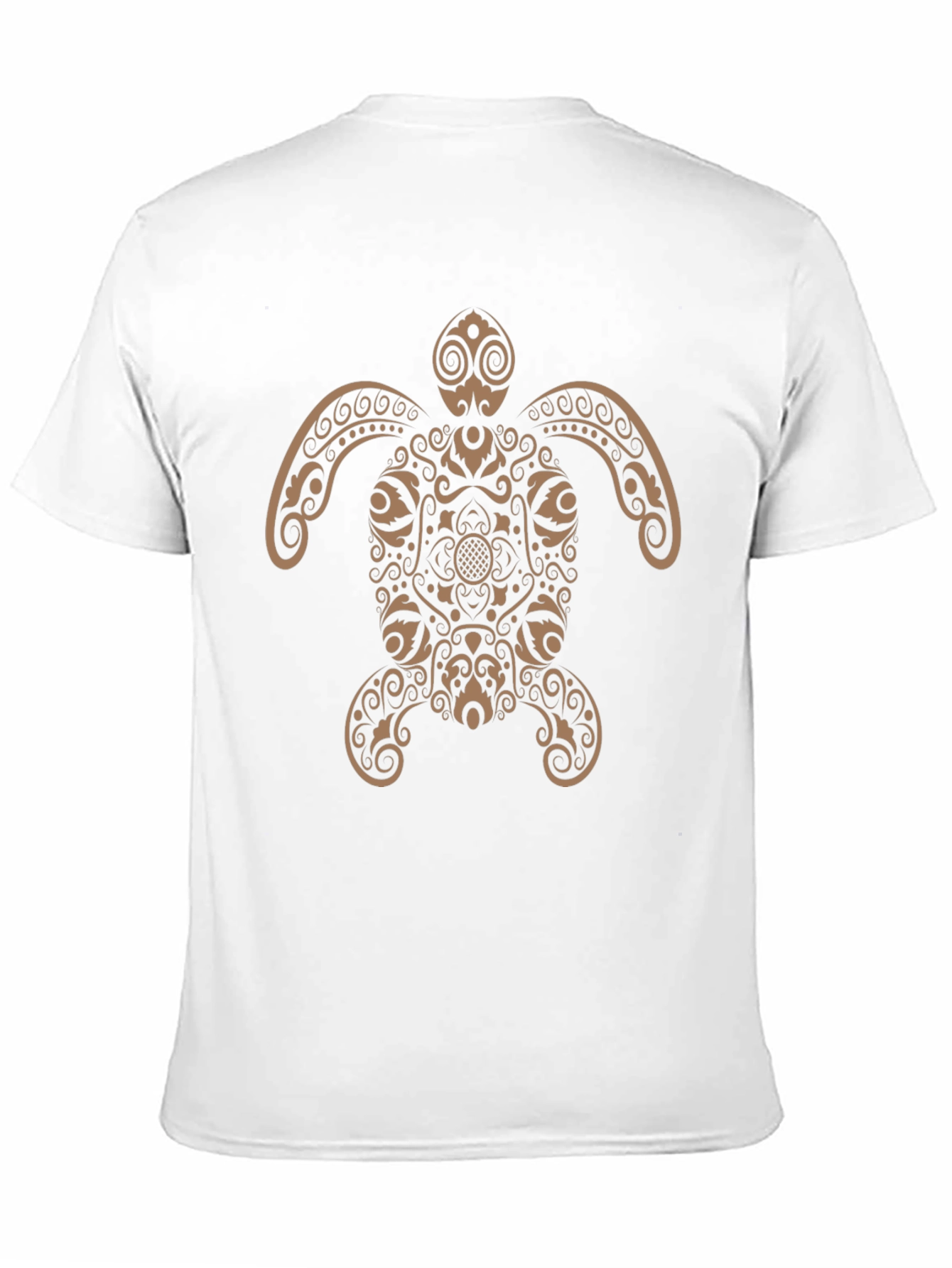 Turtle Graphic Print Tee - Casual Style