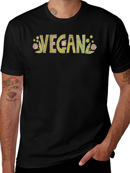 Vegan Graphic Tee - Stylish & Comfortable