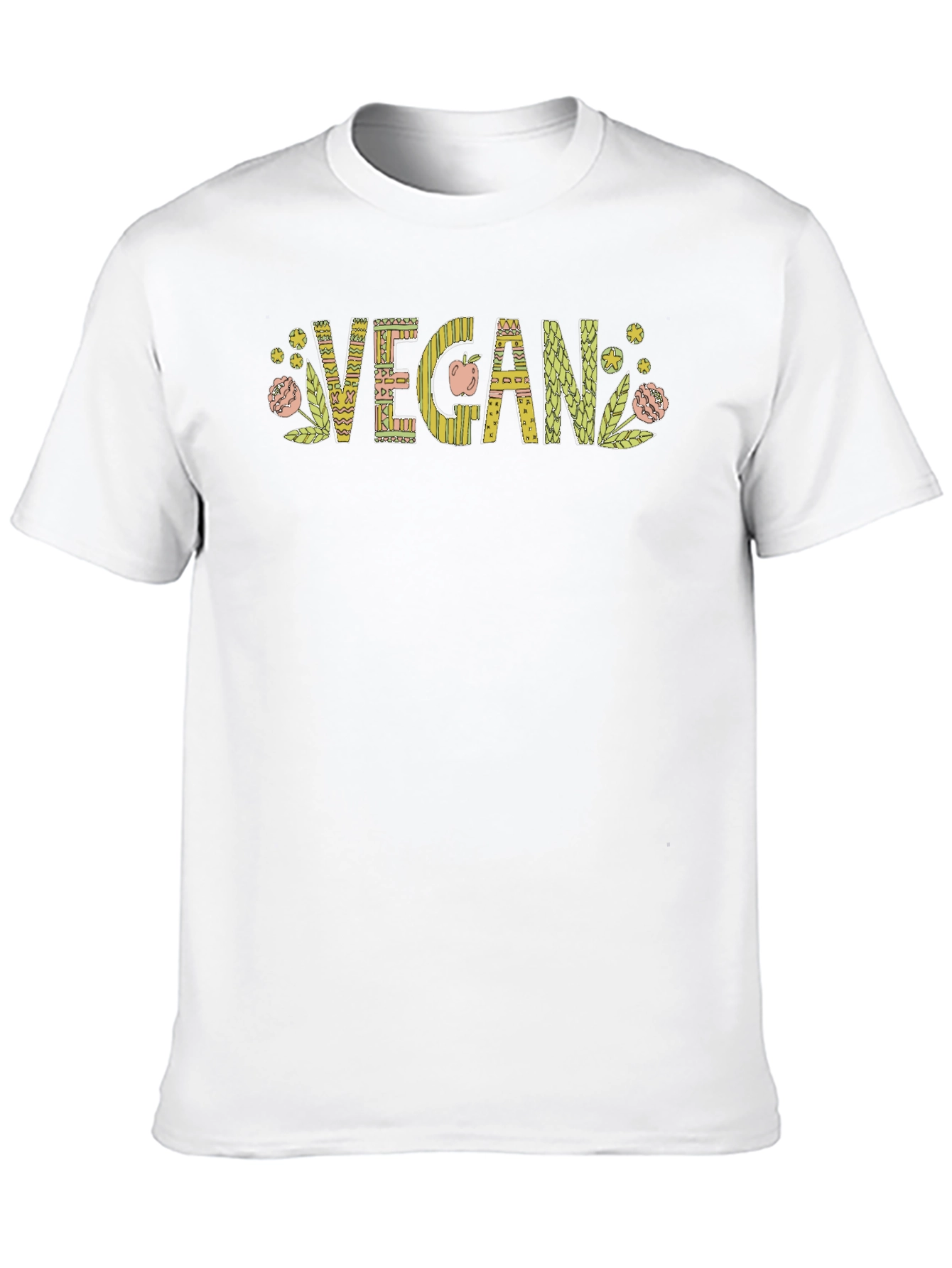 Vegan Graphic Tee - Stylish & Comfortable