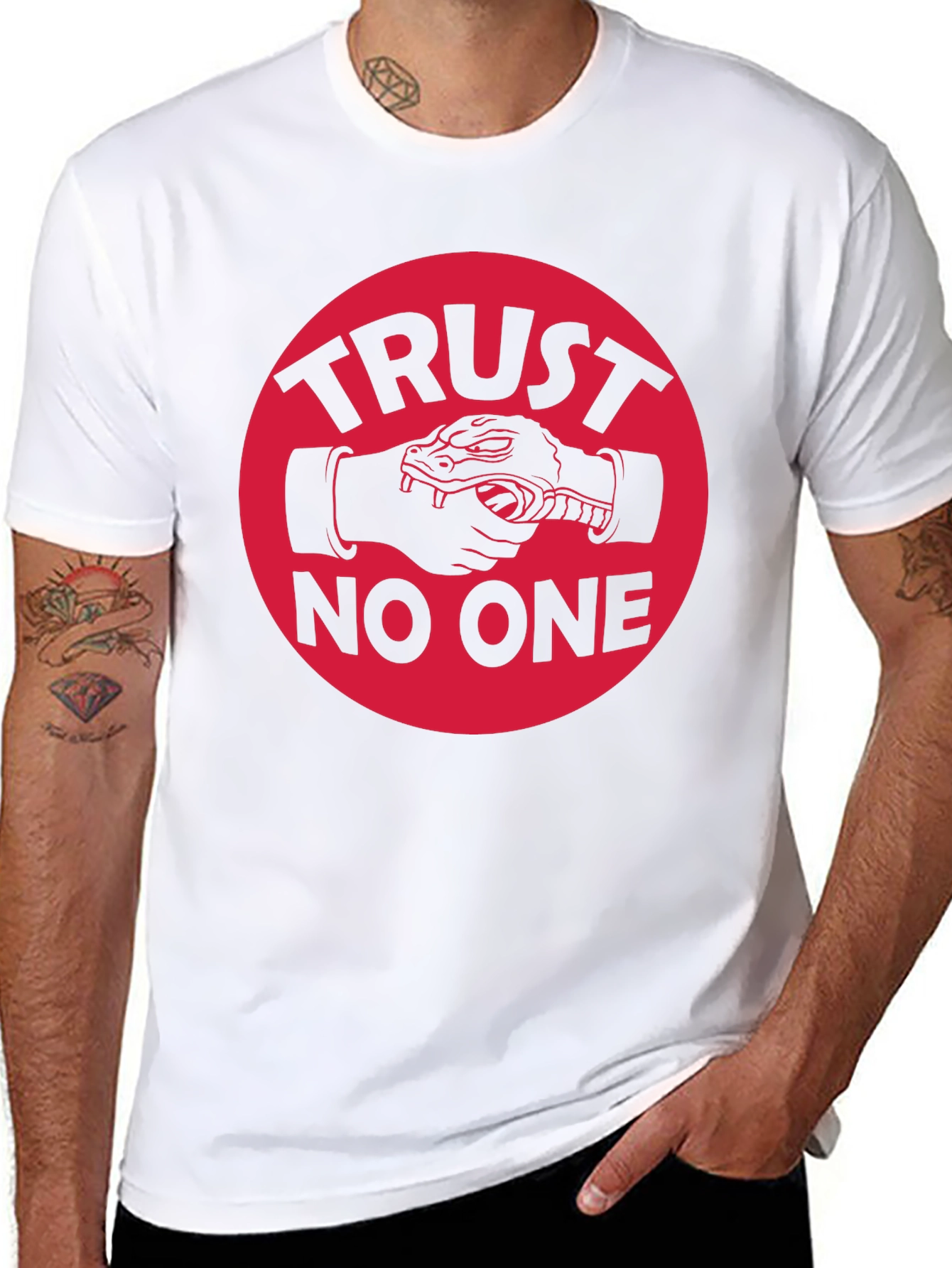Trust No One Graphic Tee