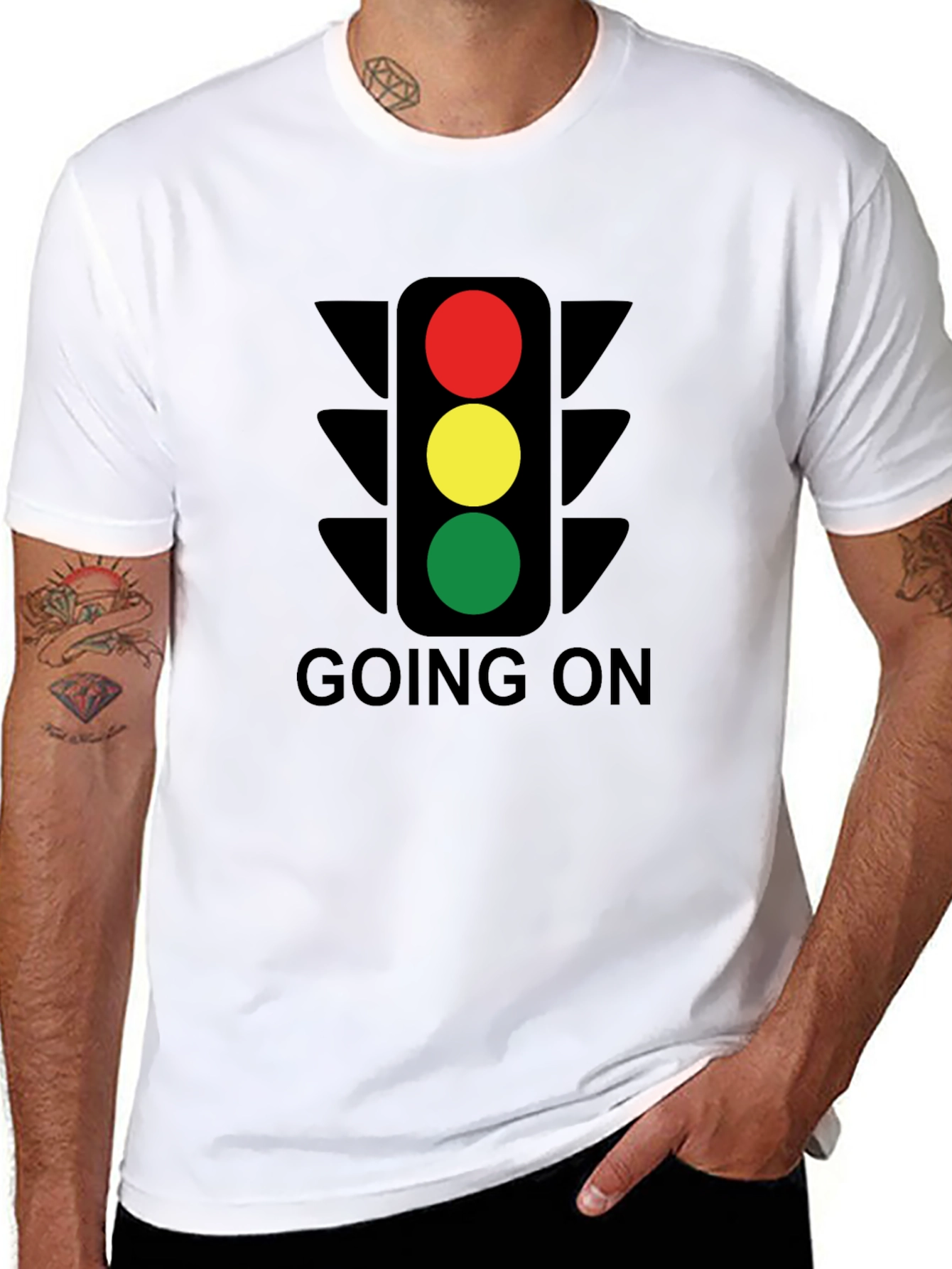 Traffic Light T-Shirt - Going On