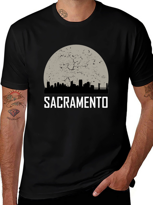 Sacramento Skyline Graphic T-Shirt
