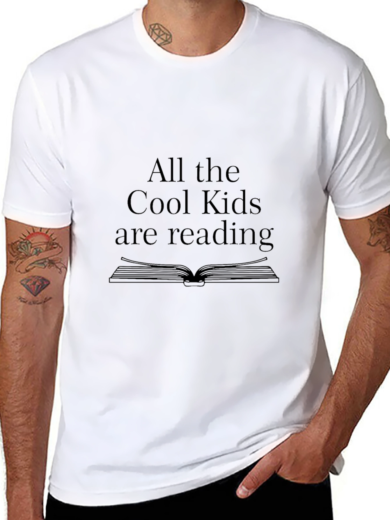 Cool Kids Reading T-Shirt - Book Lover Tee