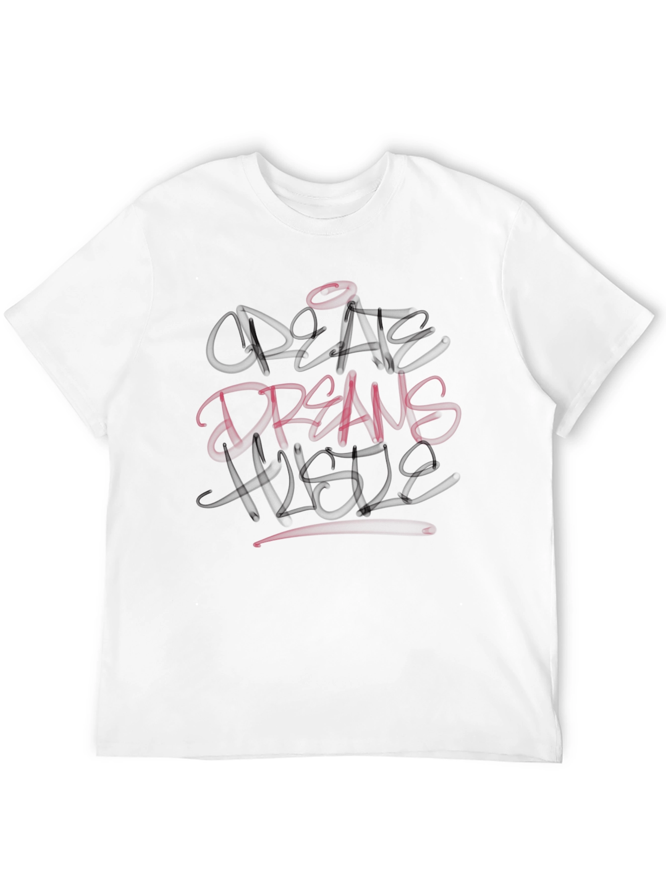 Create Dreams Achieve Goals Black T-Shirt