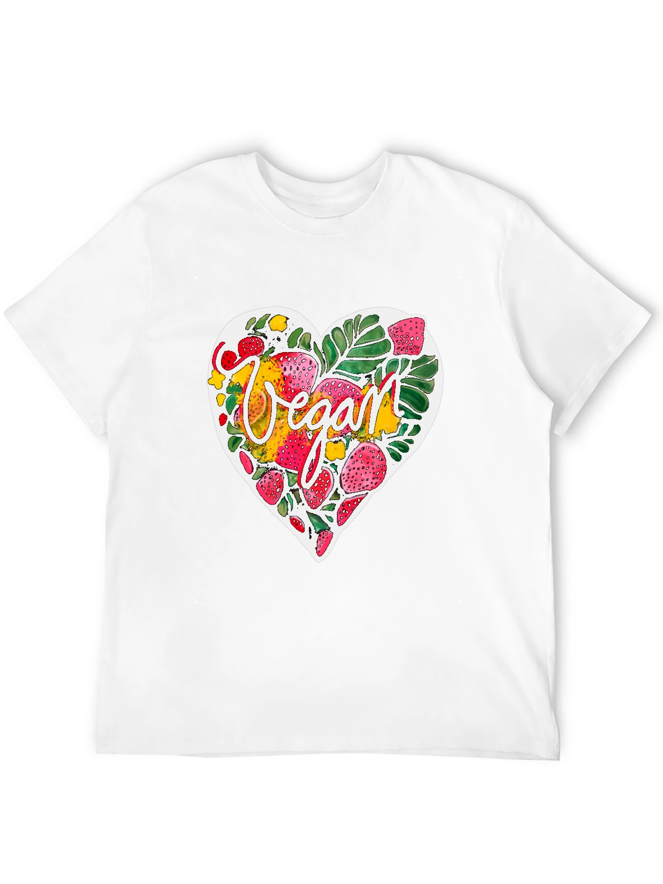 Vegan Heart T-Shirt - Plant-Based Apparel