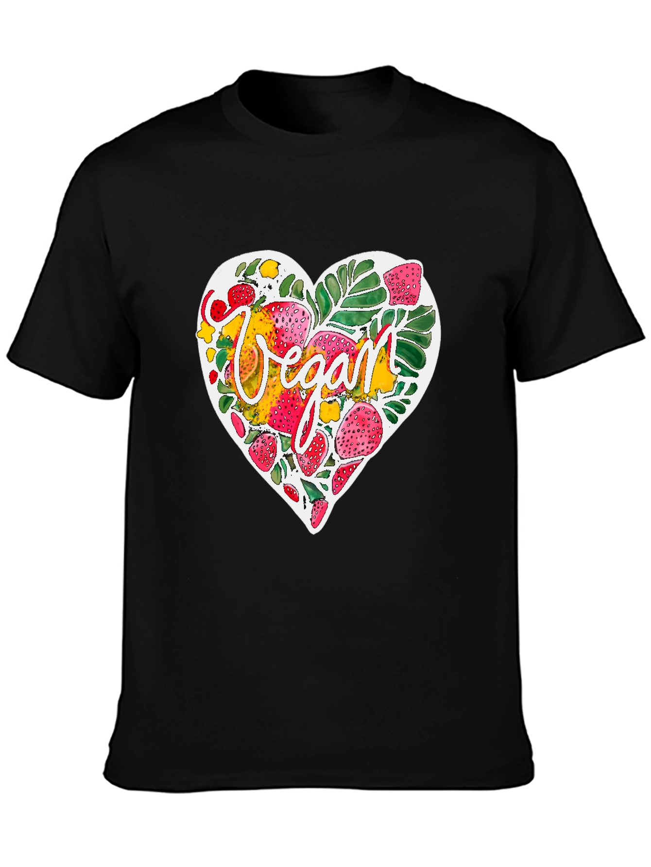 Vegan Heart T-Shirt - Plant-Based Apparel