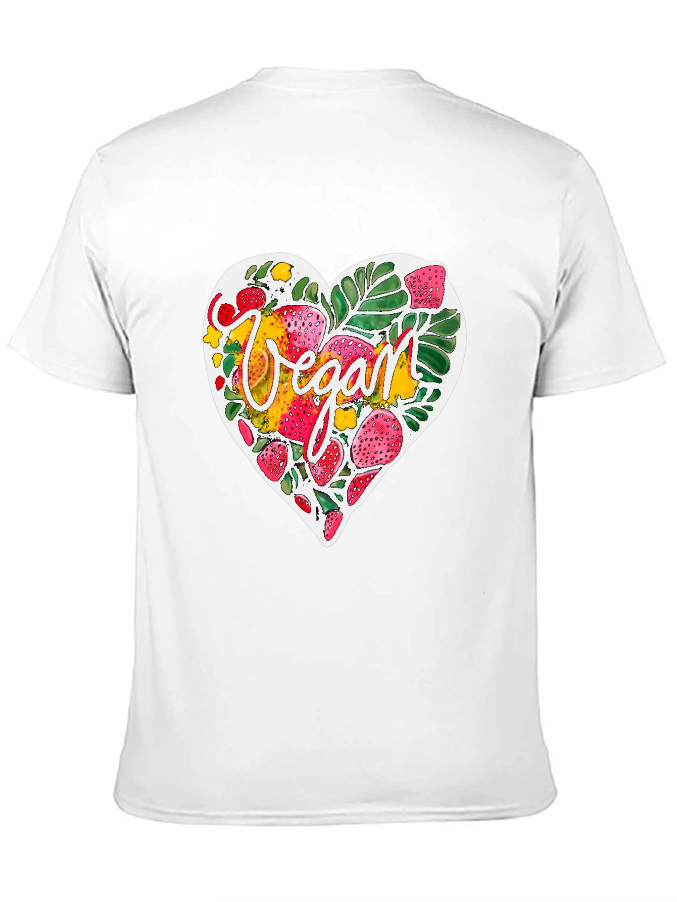 Vegan Heart T-Shirt - Plant-Based Apparel