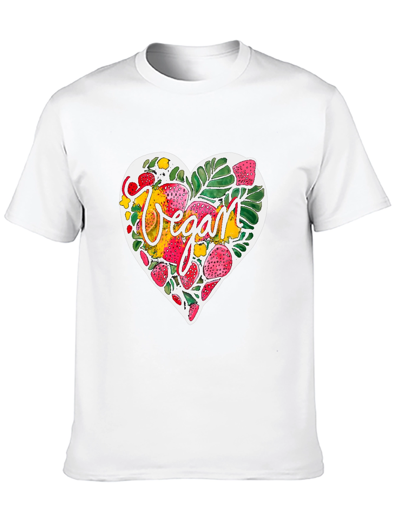 Vegan Heart T-Shirt - Plant-Based Apparel