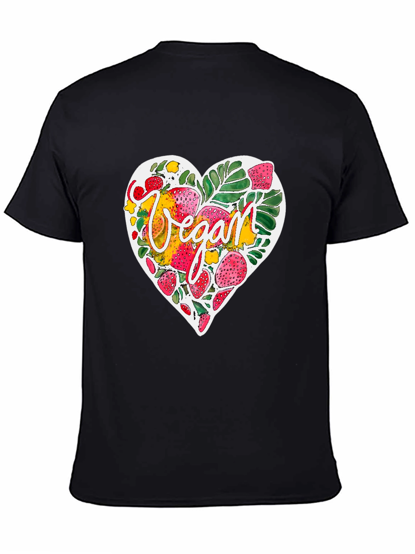 Vegan Heart T-Shirt - Plant-Based Apparel
