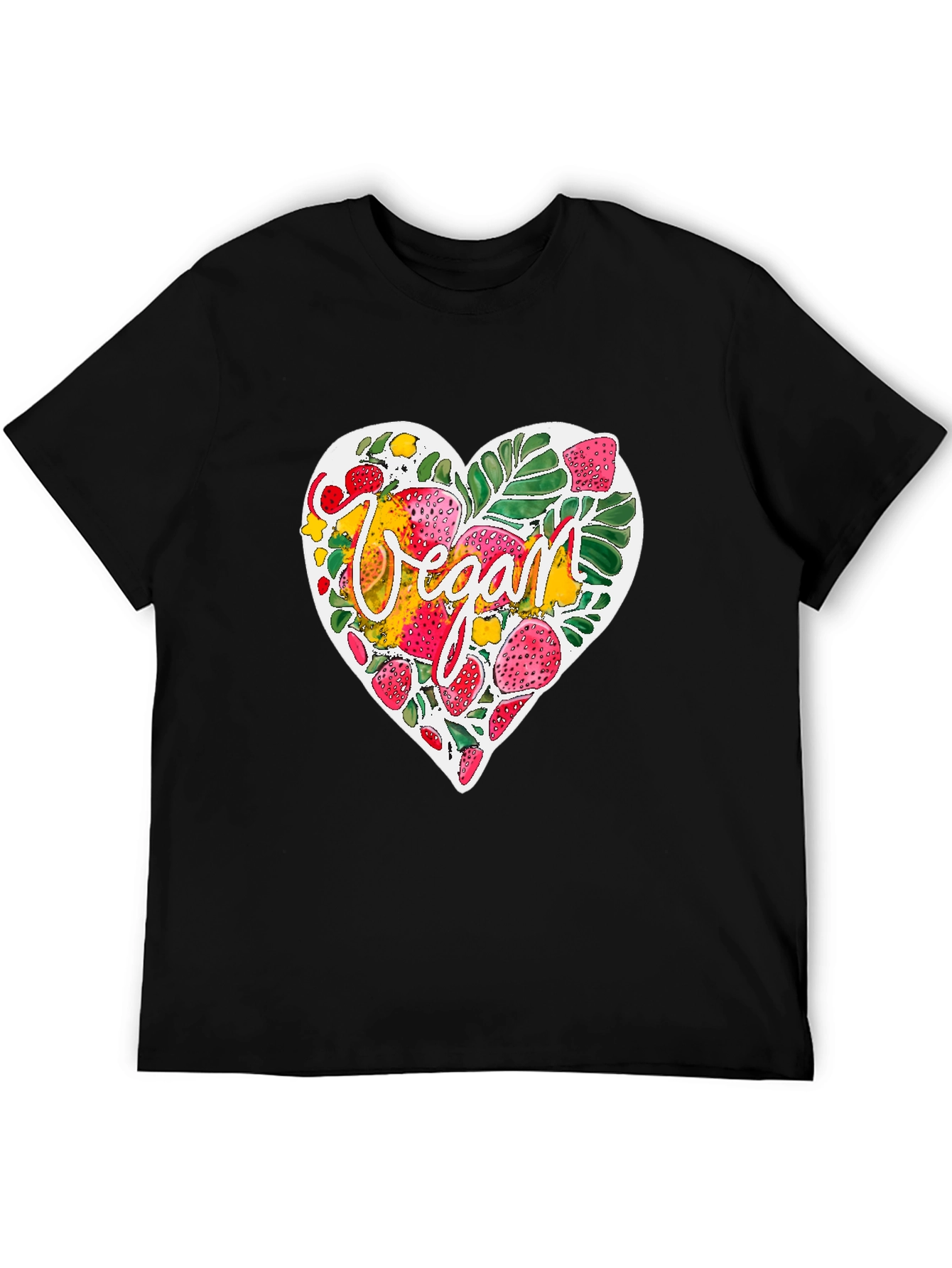Vegan Heart T-Shirt - Plant-Based Apparel