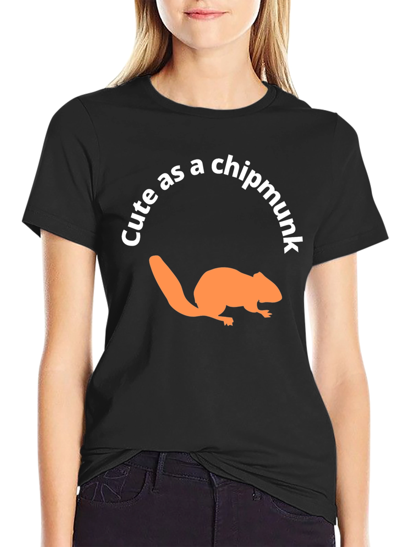 Cute as a Chipmunk Graphic Tee