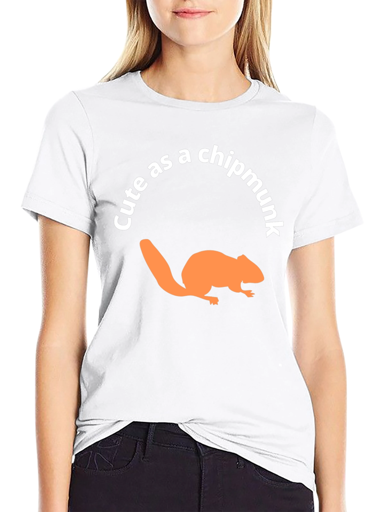 Cute as a Chipmunk Graphic Tee