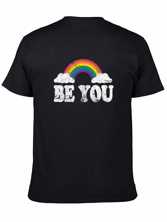 Be You Rainbow Graphic Tee - Pride Fashion