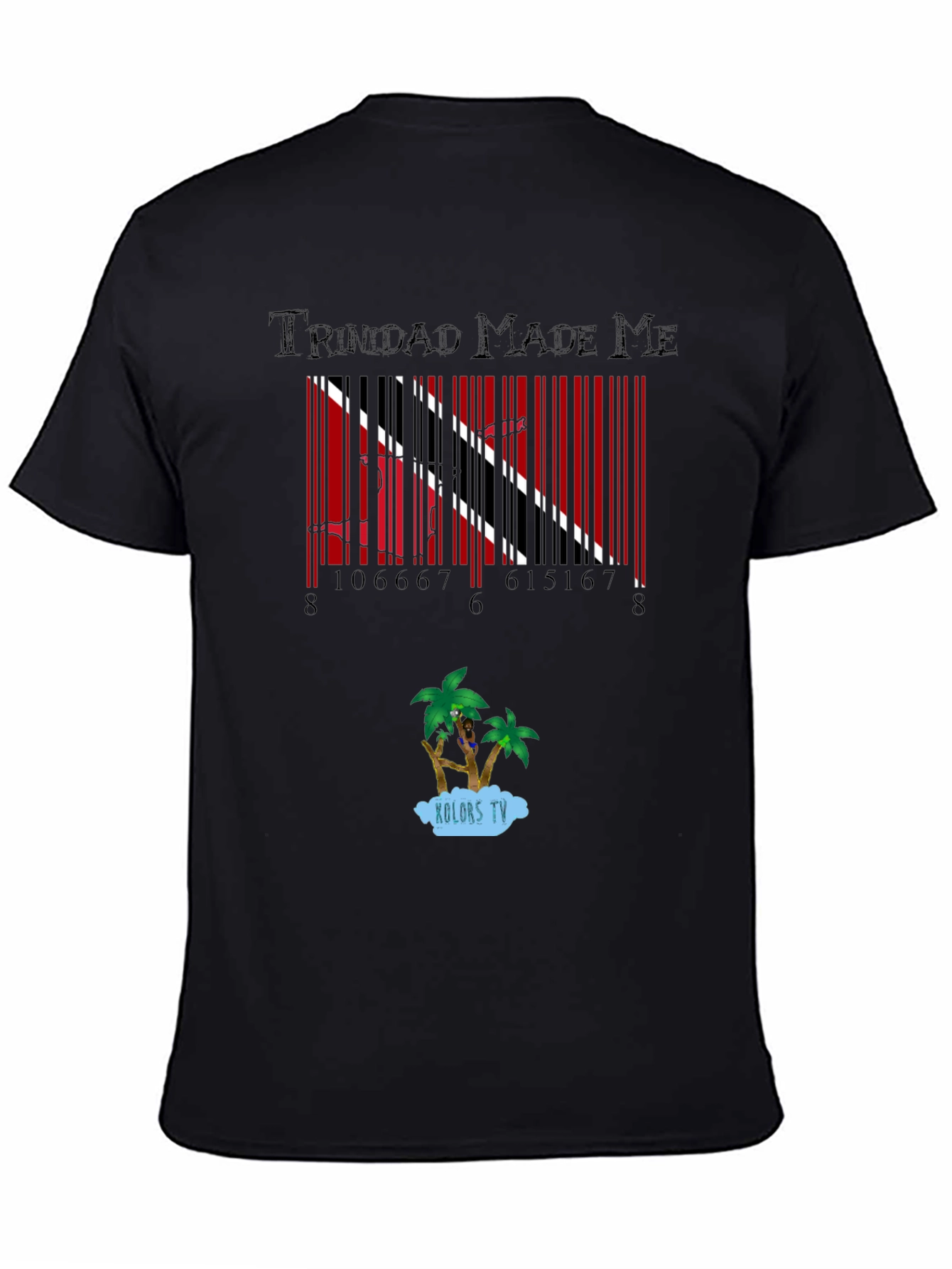 Trinidad Made Me Barcode T-Shirt