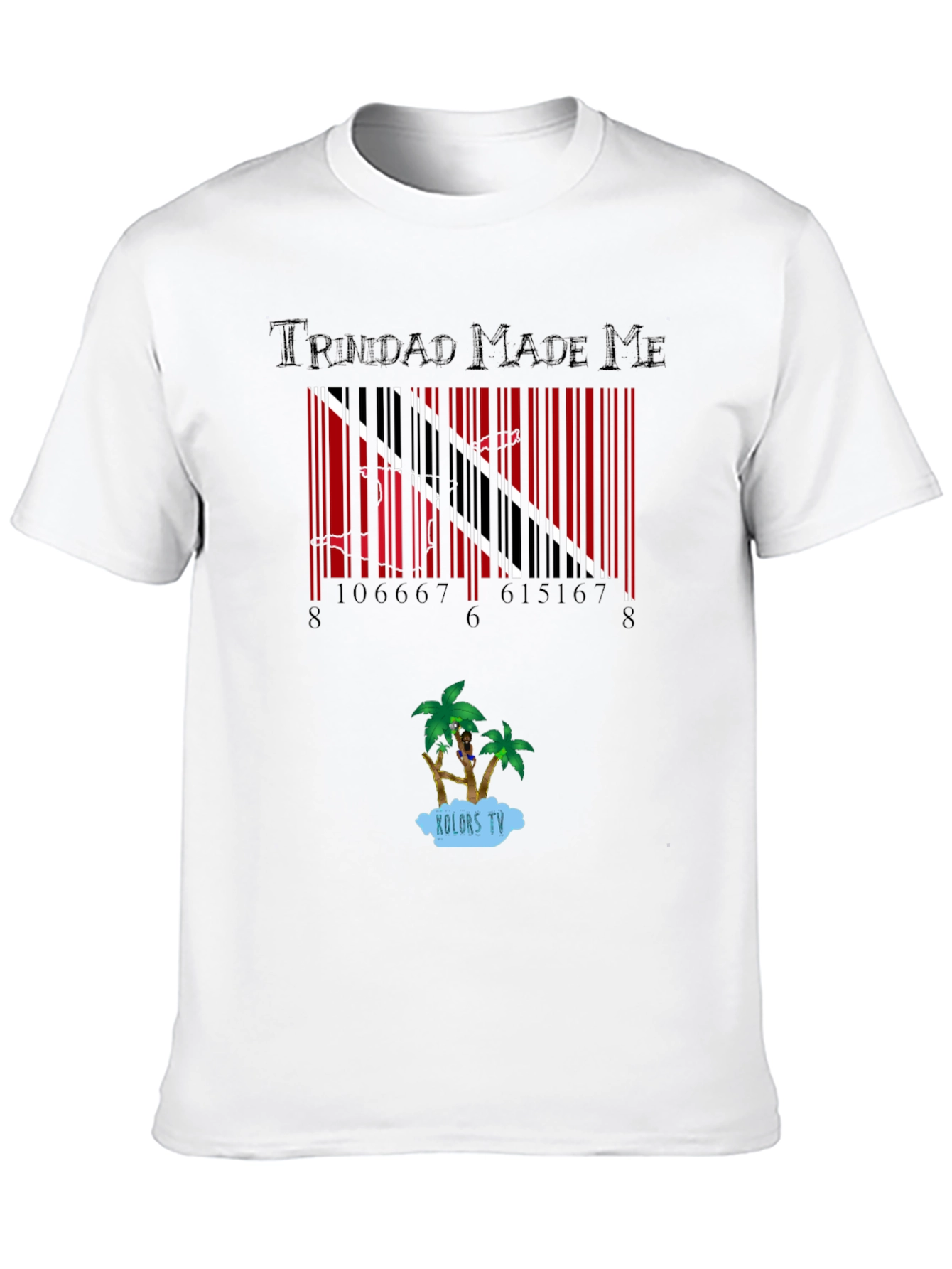 Trinidad Made Me Barcode T-Shirt