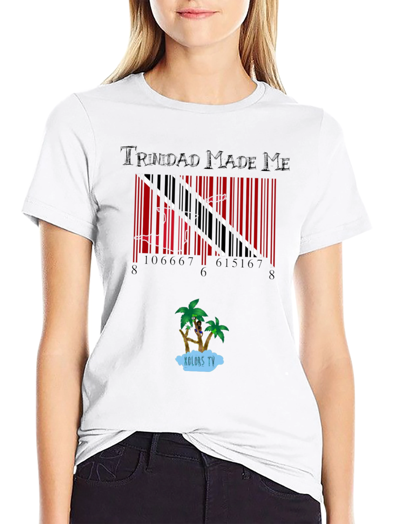 Trinidad Made Me Barcode T-Shirt