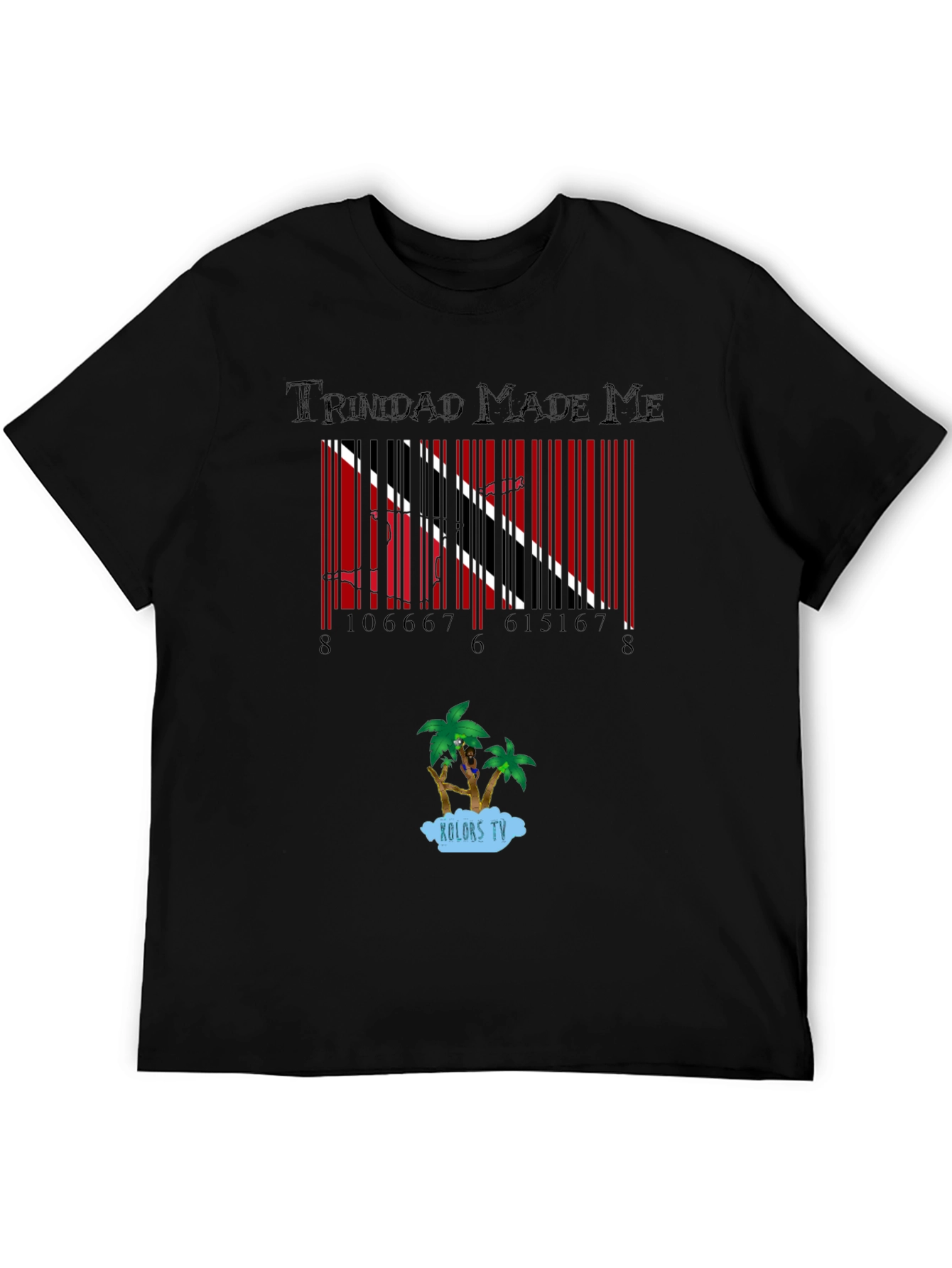 Trinidad Made Me Barcode T-Shirt