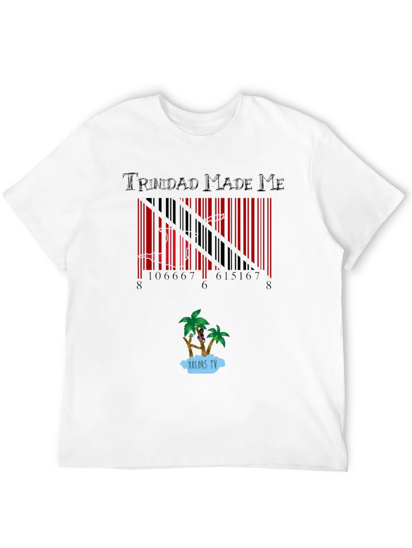 Trinidad Made Me Barcode T-Shirt