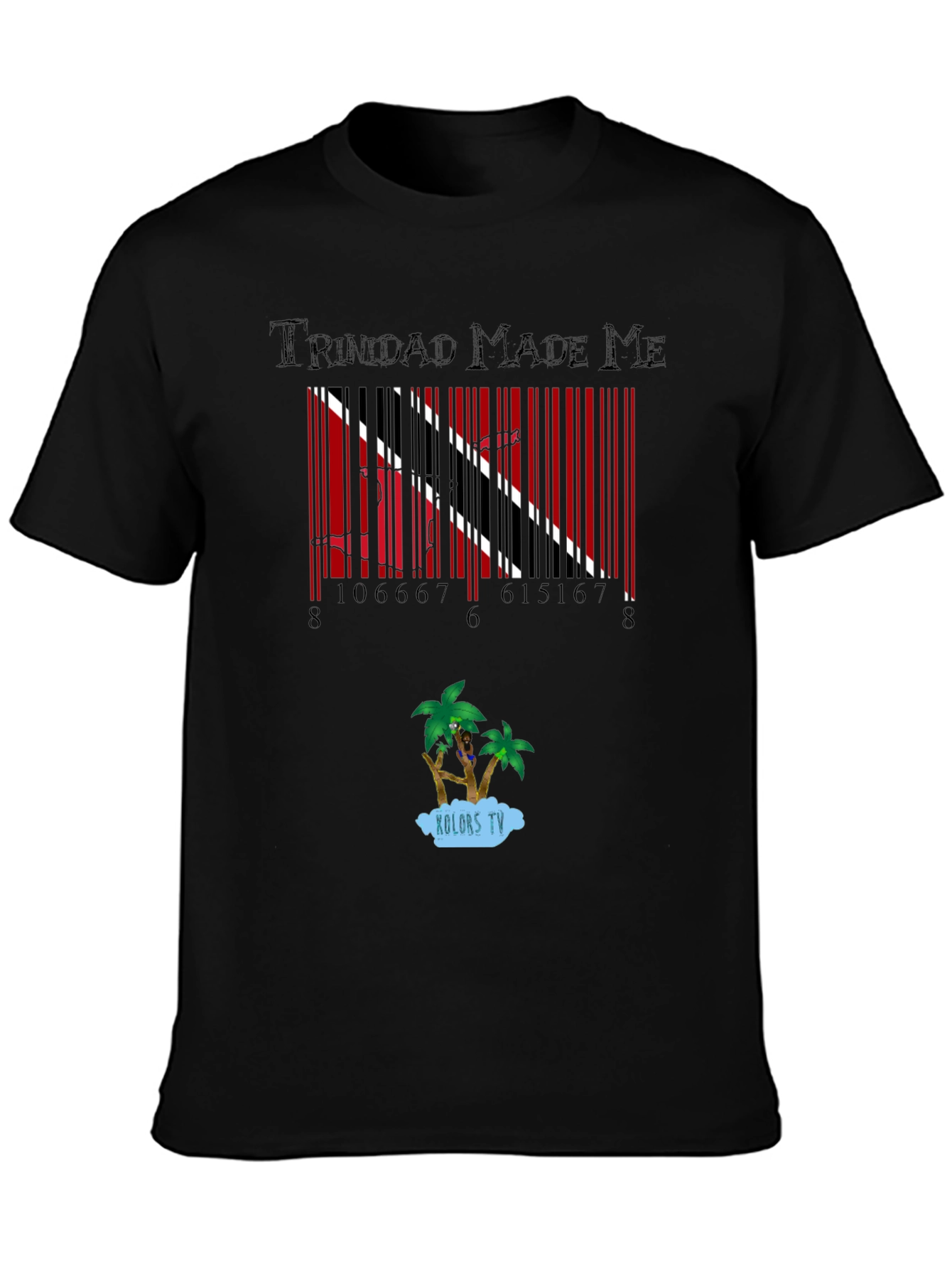 Trinidad Made Me Barcode T-Shirt