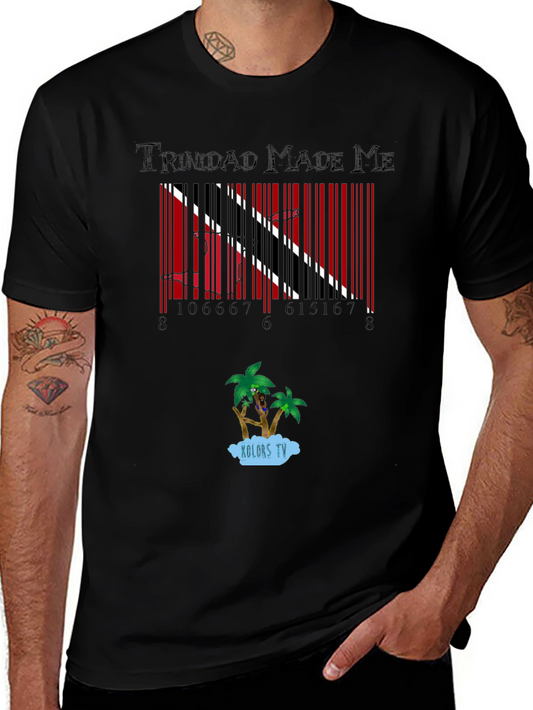 Trinidad Made Me Barcode T-Shirt