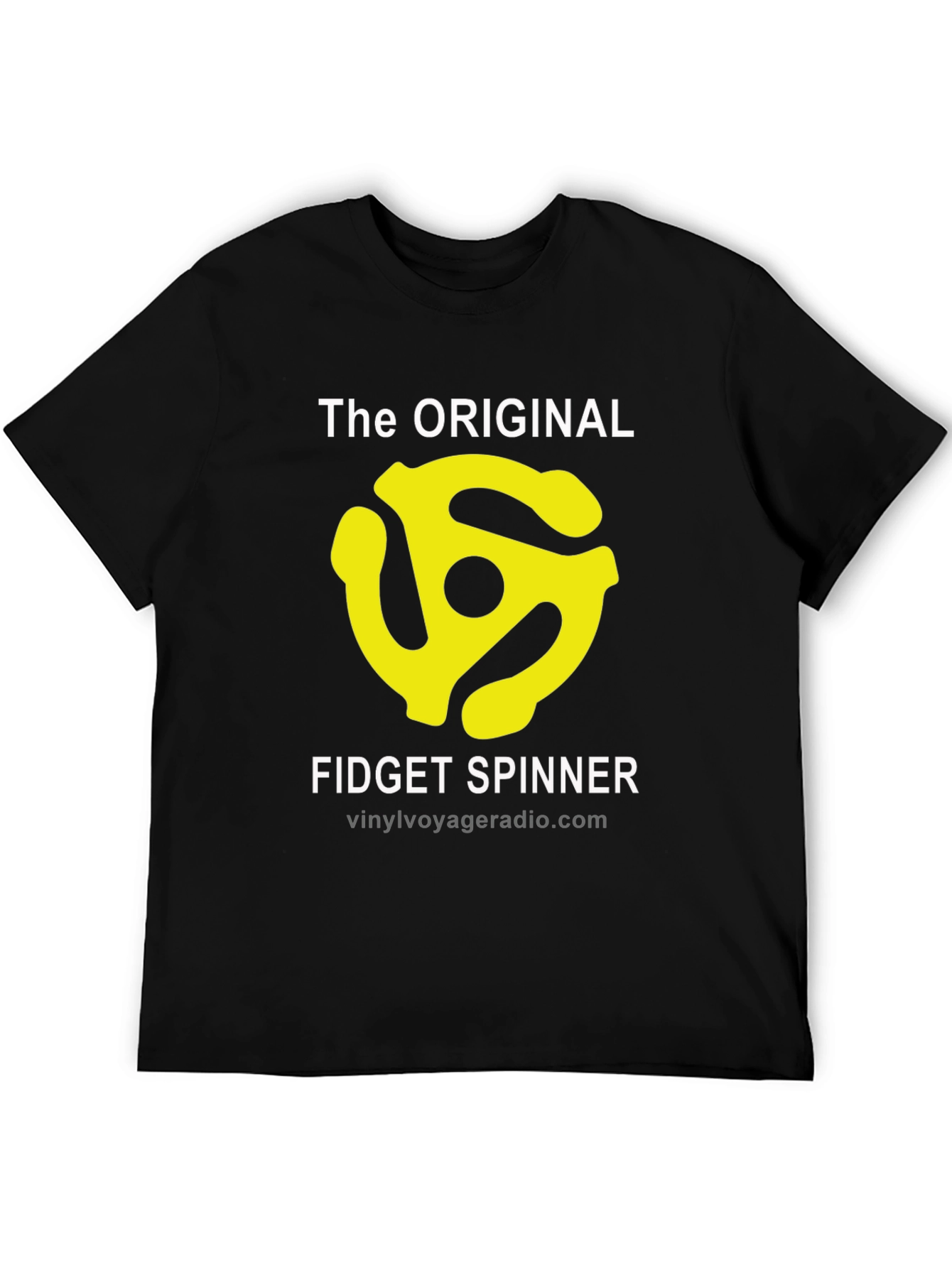 The Original Fidget Spinner Black T-Shirt