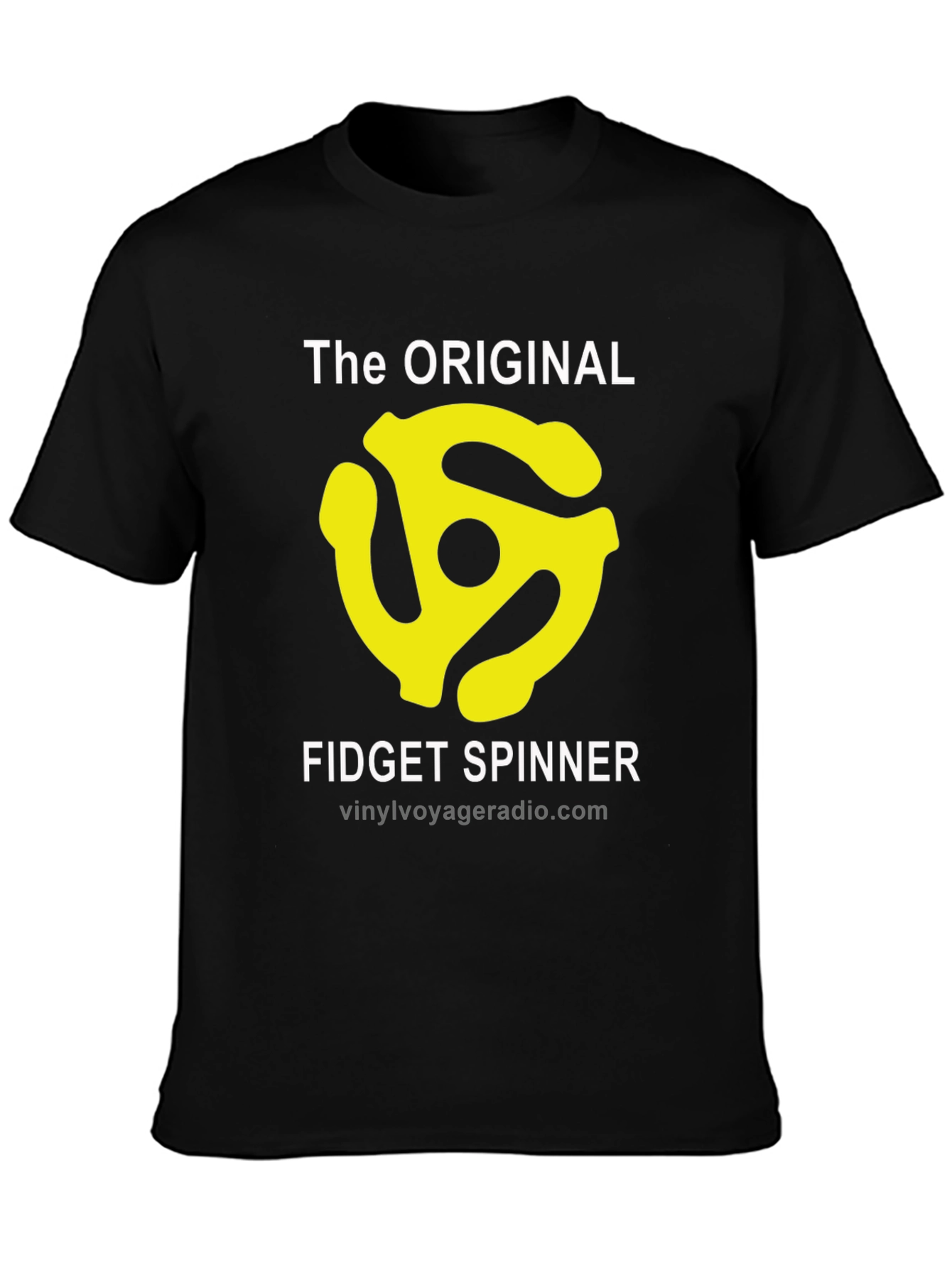 The Original Fidget Spinner Black T-Shirt