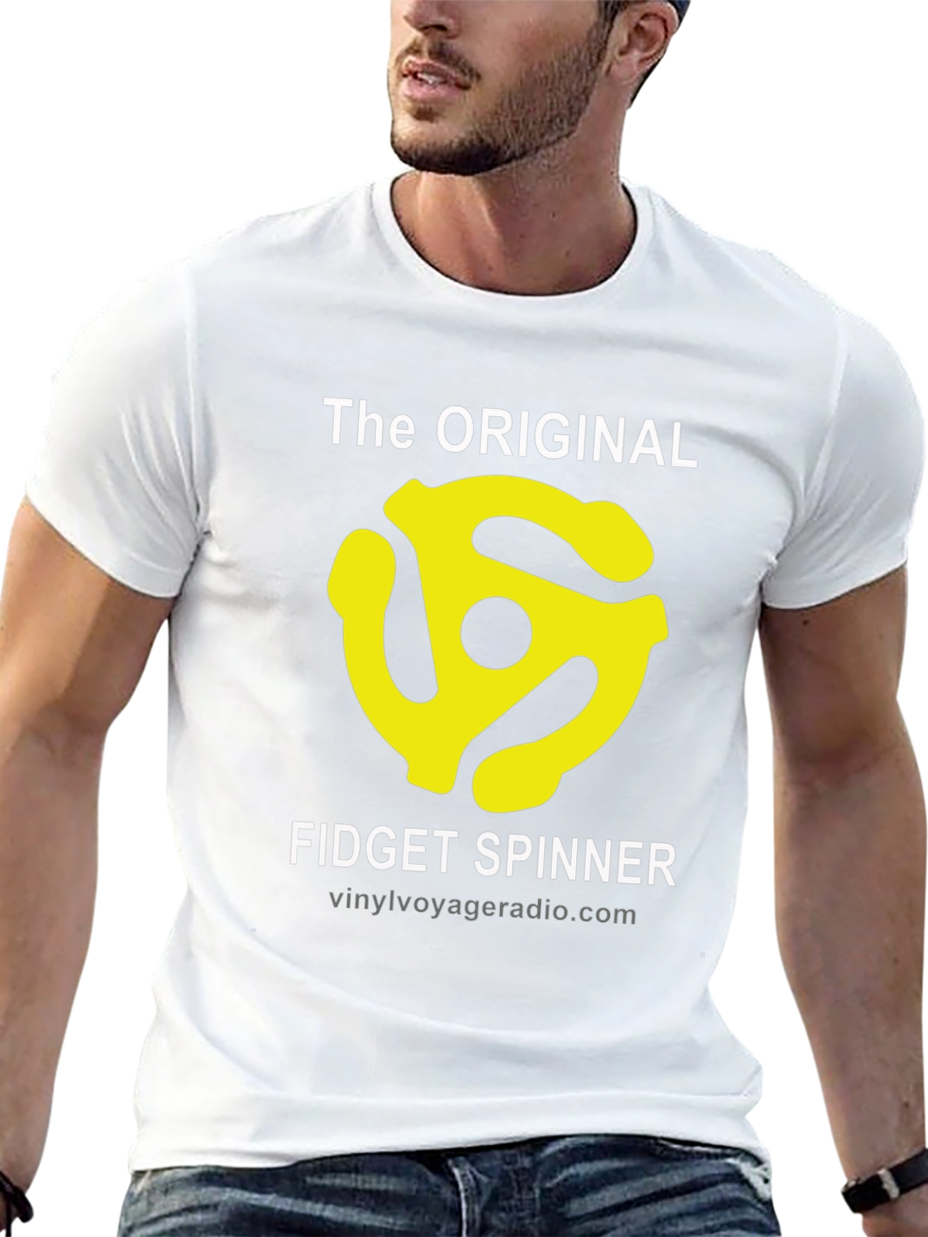 The Original Fidget Spinner Black T-Shirt