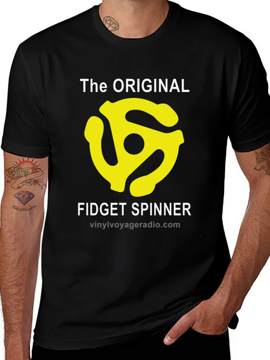 The Original Fidget Spinner Black T-Shirt