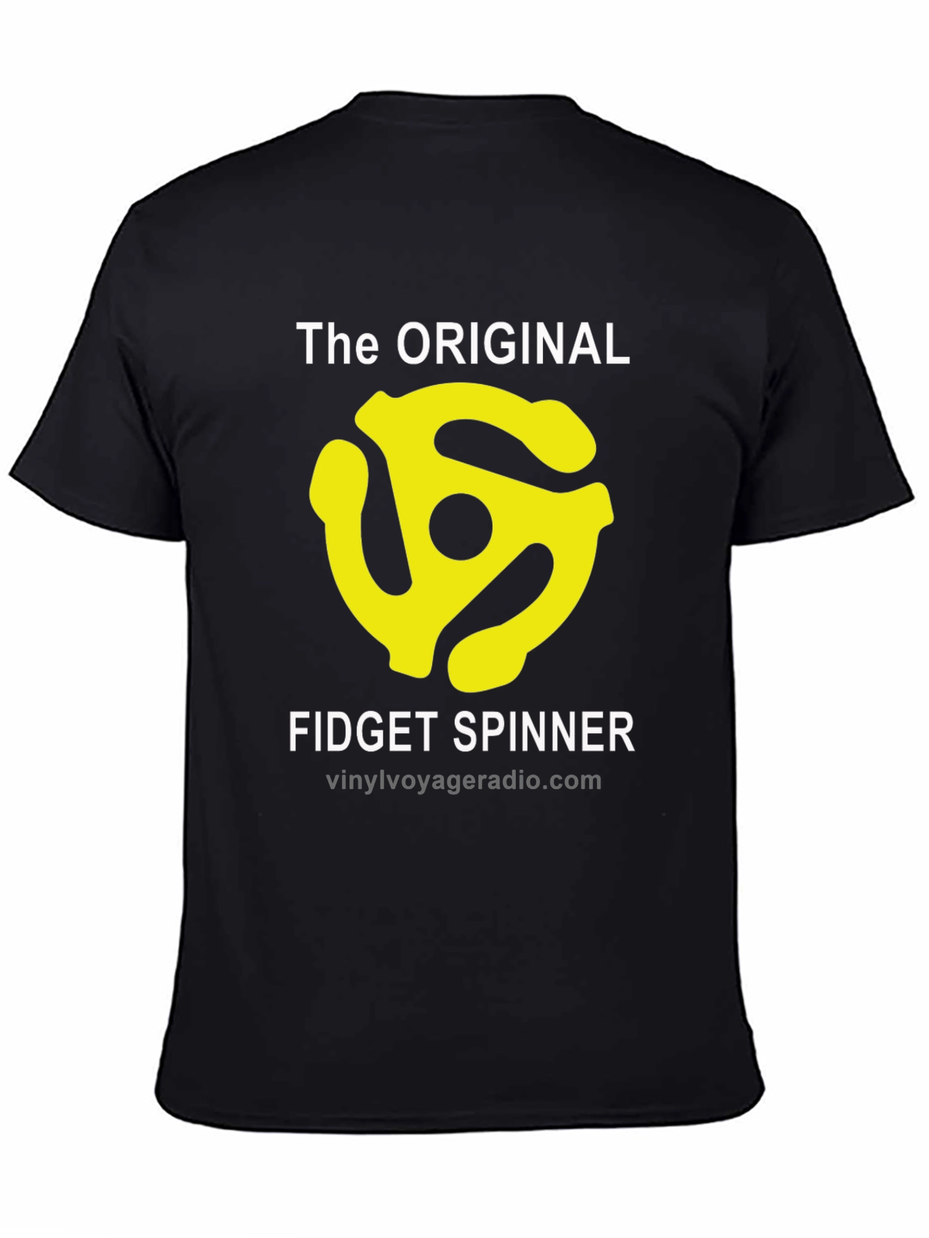 The Original Fidget Spinner Black T-Shirt