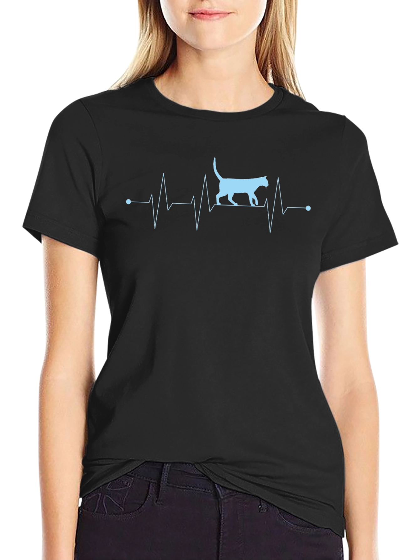 Cat Heartbeat T-Shirt