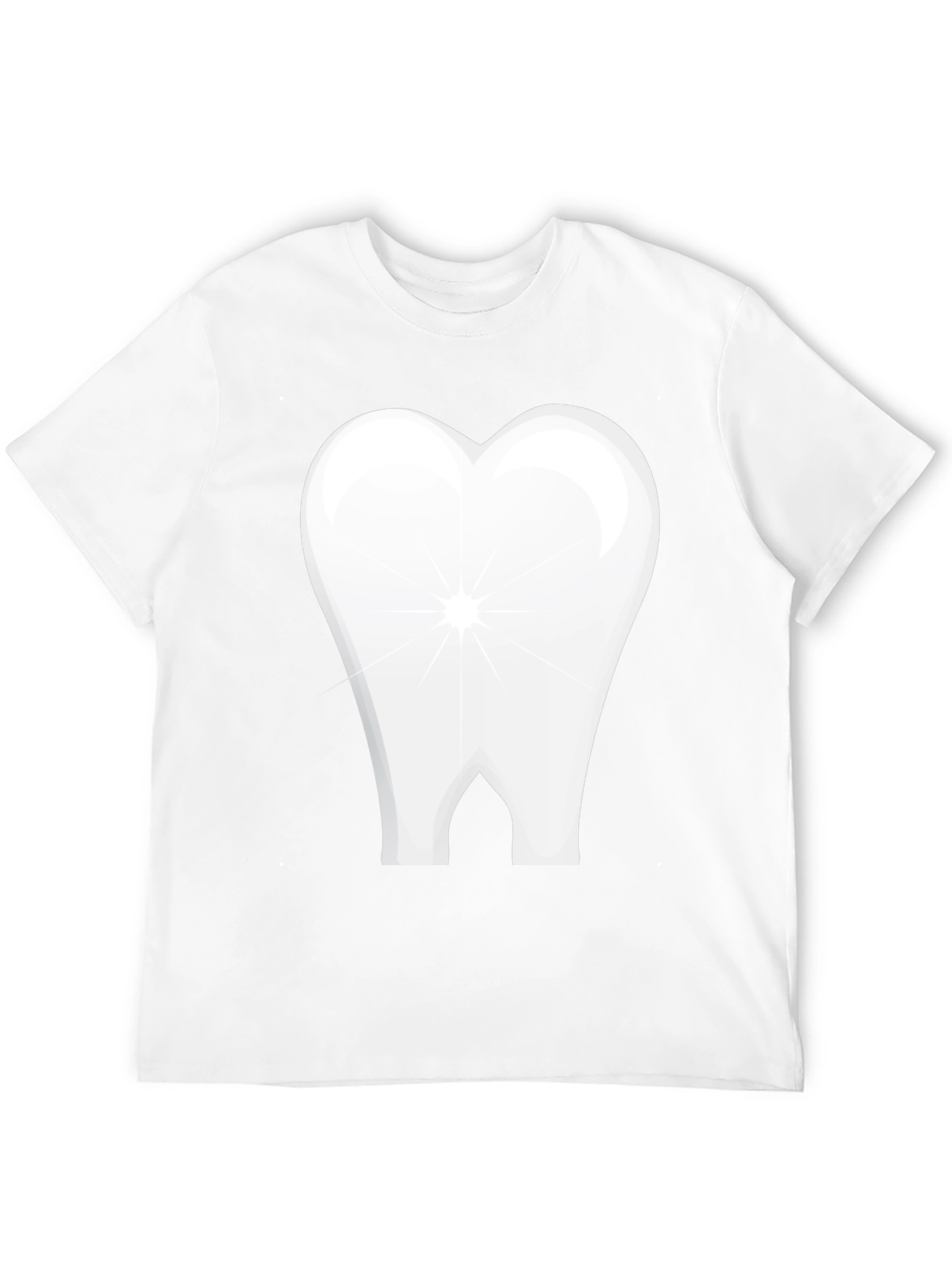 Tooth Graphic Black T-Shirt Dental Humor