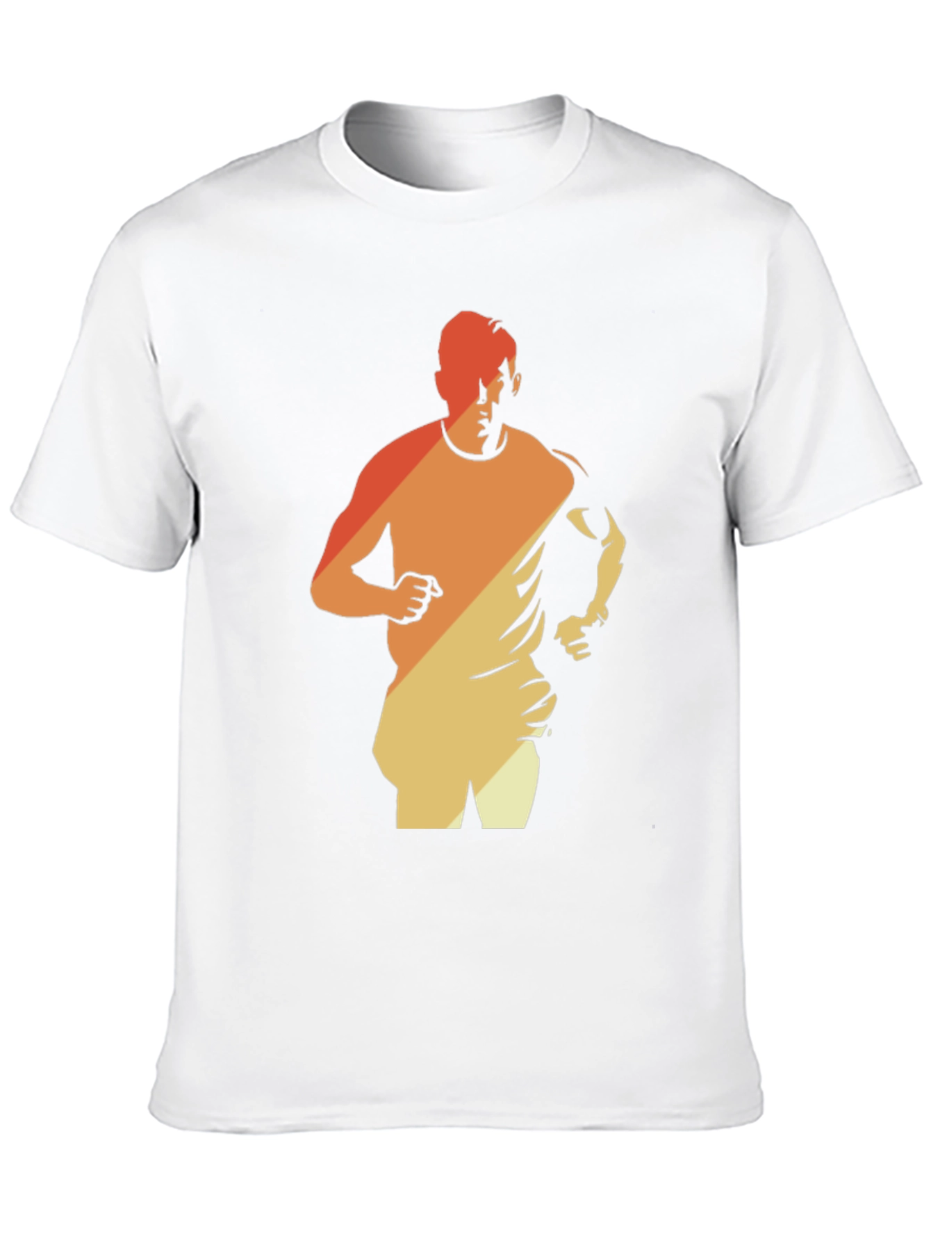 Retro Runner Graphic Tee - Black