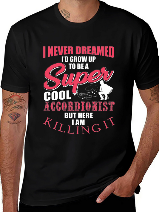 Super Cool Accordionist T-Shirt