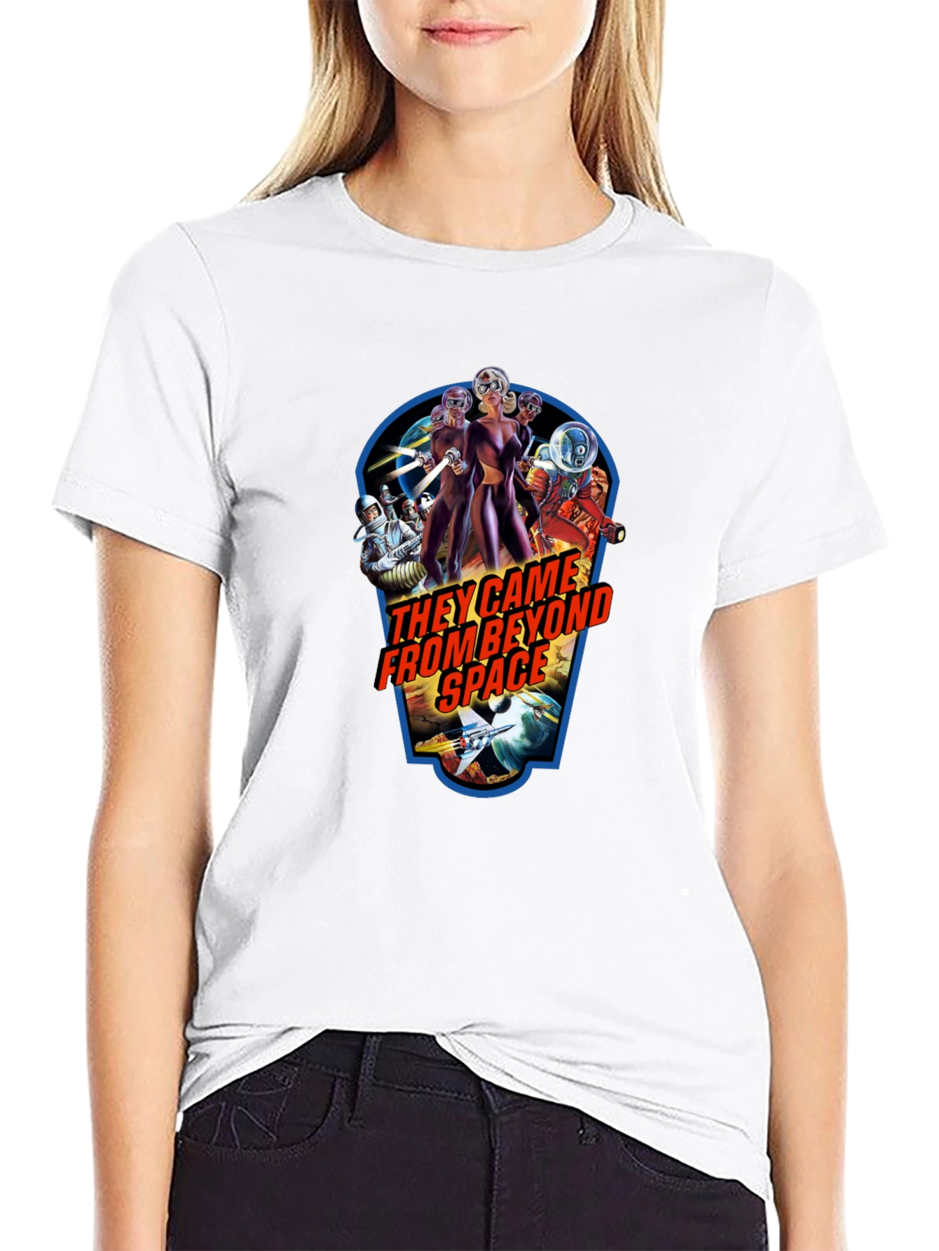 They Came From Beyond Space Graphic T-Shirt