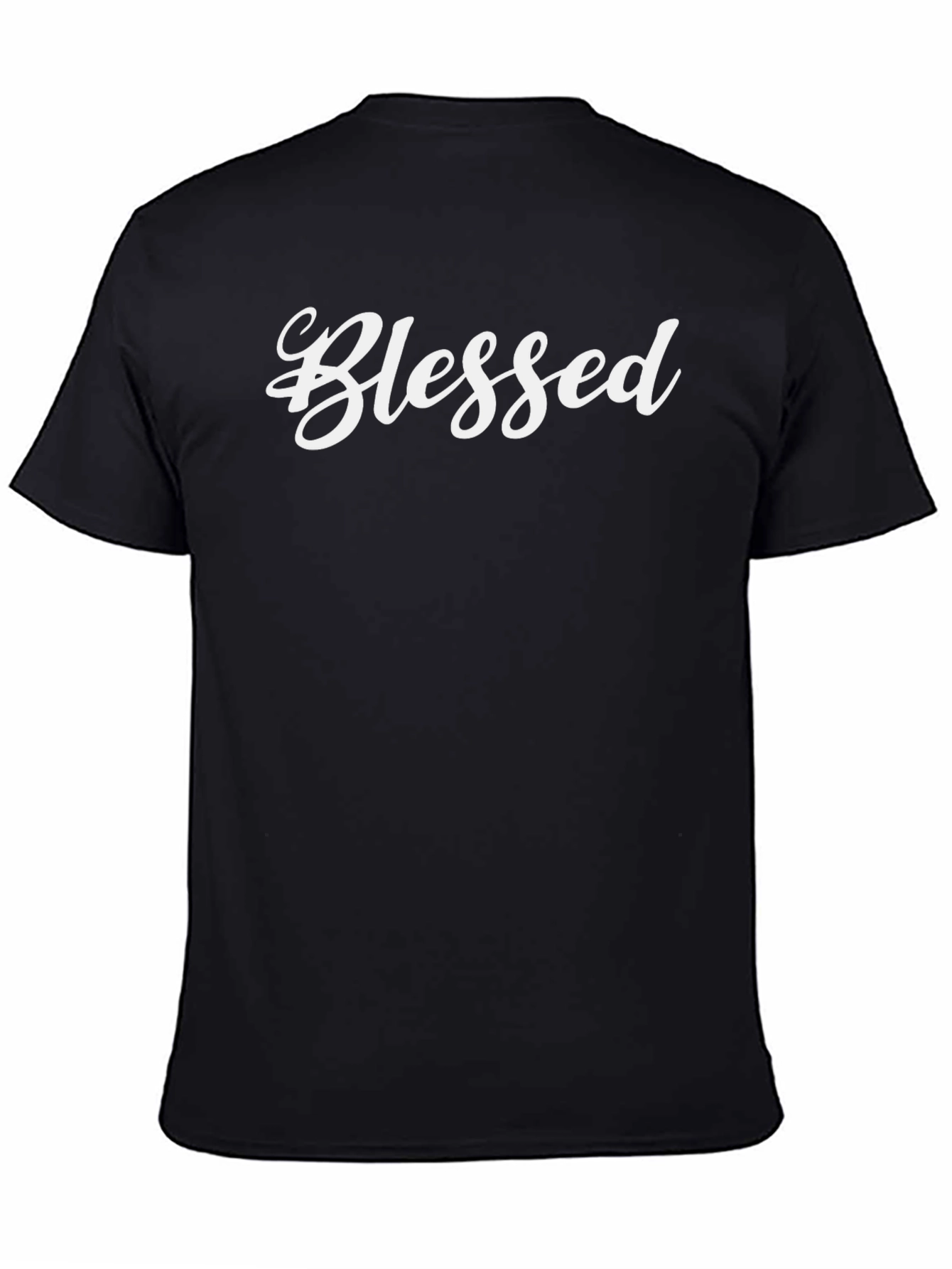 Blessed Black T-Shirt - Stylish Christian Apparel