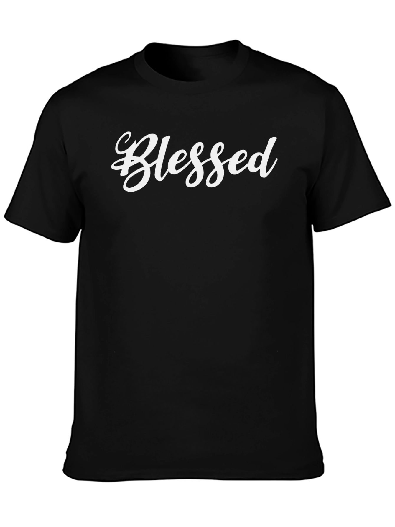Blessed Black T-Shirt - Stylish Christian Apparel