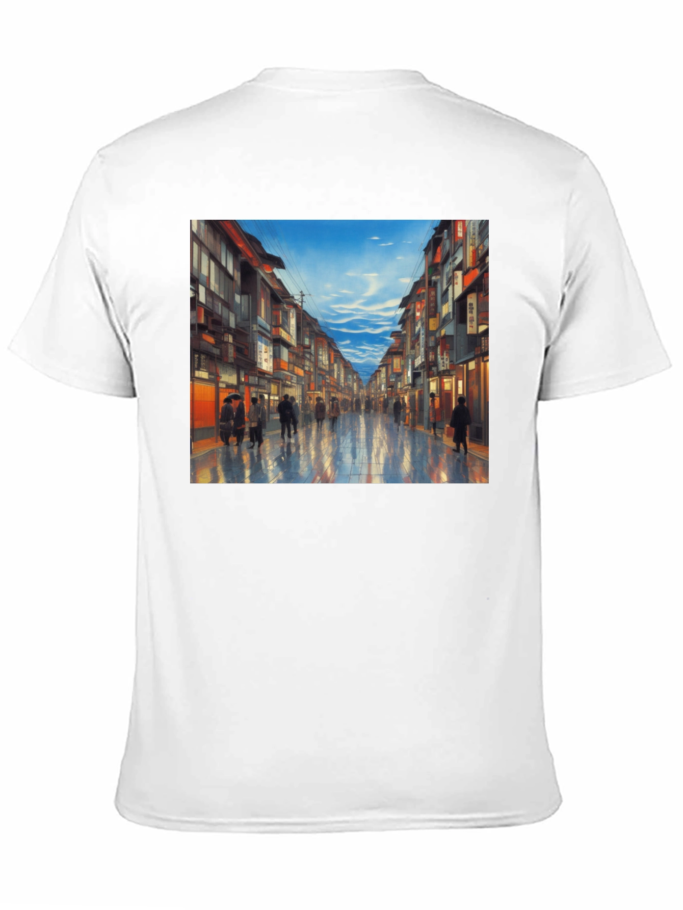 City Street T-Shirt - Artistic Impression
