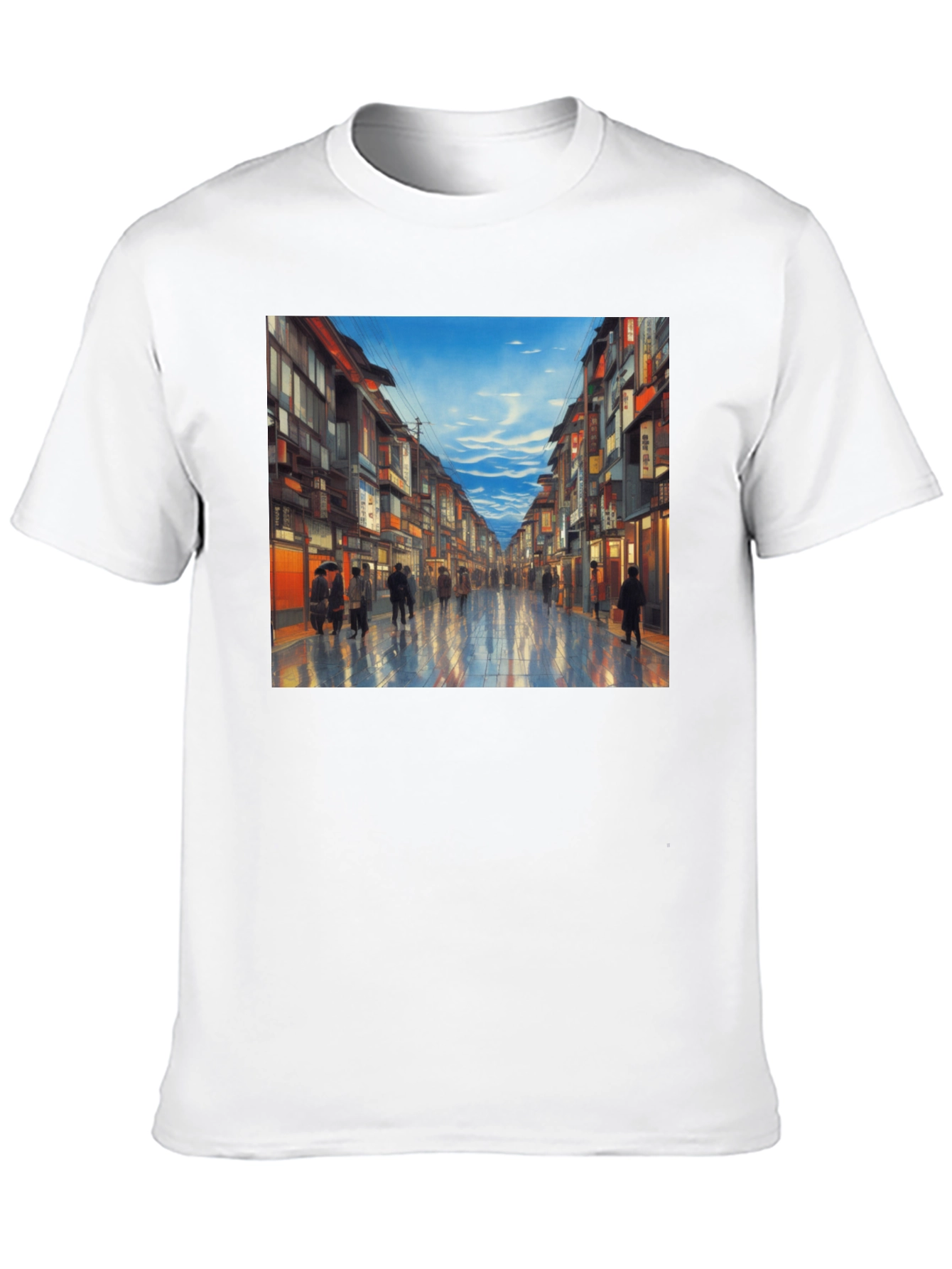 City Street T-Shirt - Artistic Impression
