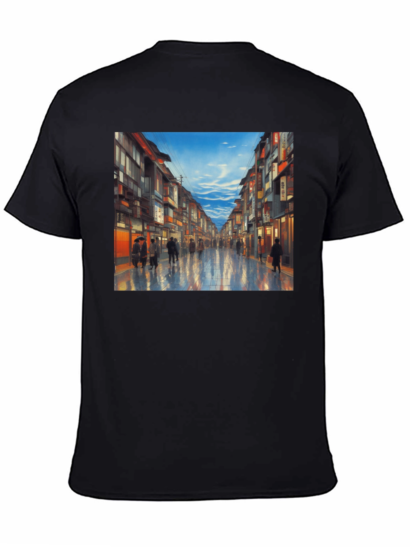 City Street T-Shirt - Artistic Impression